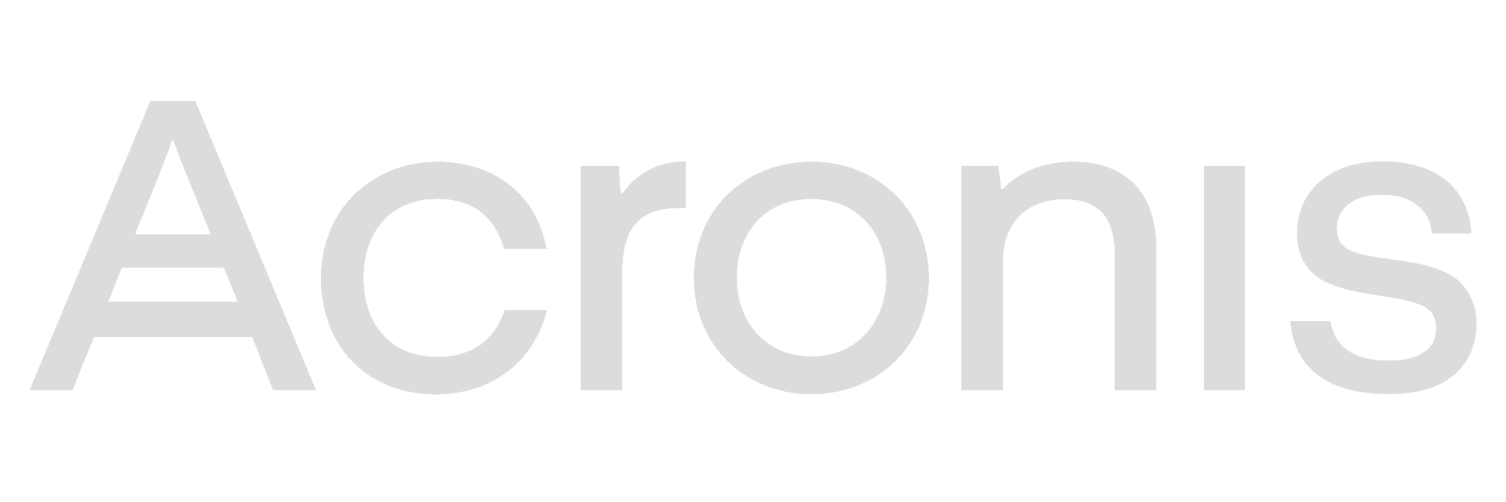 Acronis — backup e ciberproteção